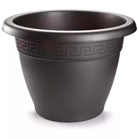 Tradineur - Maceta Redonda "Terracota" - Fabricado en Plástico - Macetero apto para Exterior e Interior del hogar - Ø 35 cm - Co