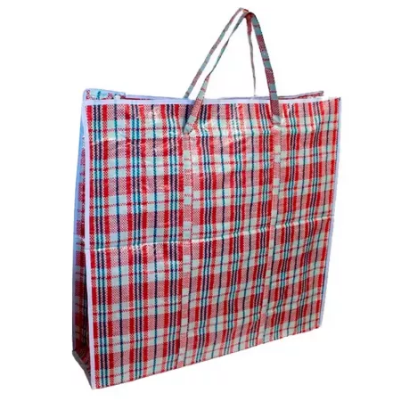 Bolsa Plástica 100x80x30 cm con Asas y Cremallera, 25 kg Bolsa Plástica 100x80x30 cm con Asas y Cremallera, 25 kg