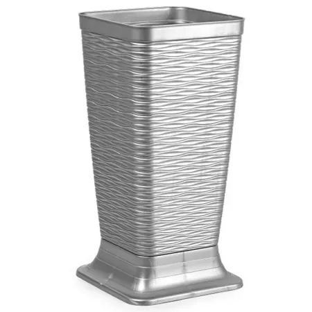 Paragüero Wind Plata Moderno 51,5x26x26 cm Resistentes