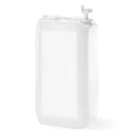 Tradineur - Bidón / Barril con Grifo dispensador de líquido - Capacidad de 30 Litros - Fabricado en PVC - Apto para uso Alimenta
