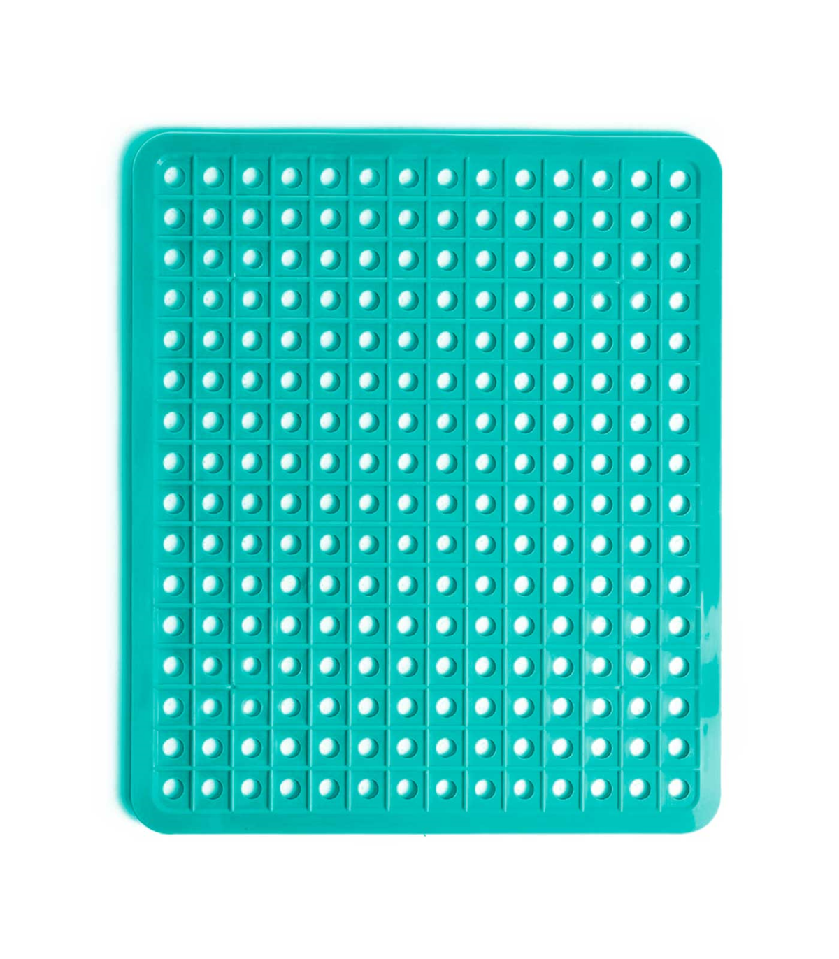 Tradineur - Salvaplatos antideslizante, protege el fregadero, 32 x 27 cm,  color surtido, alfombrilla escurreplatos con orificios