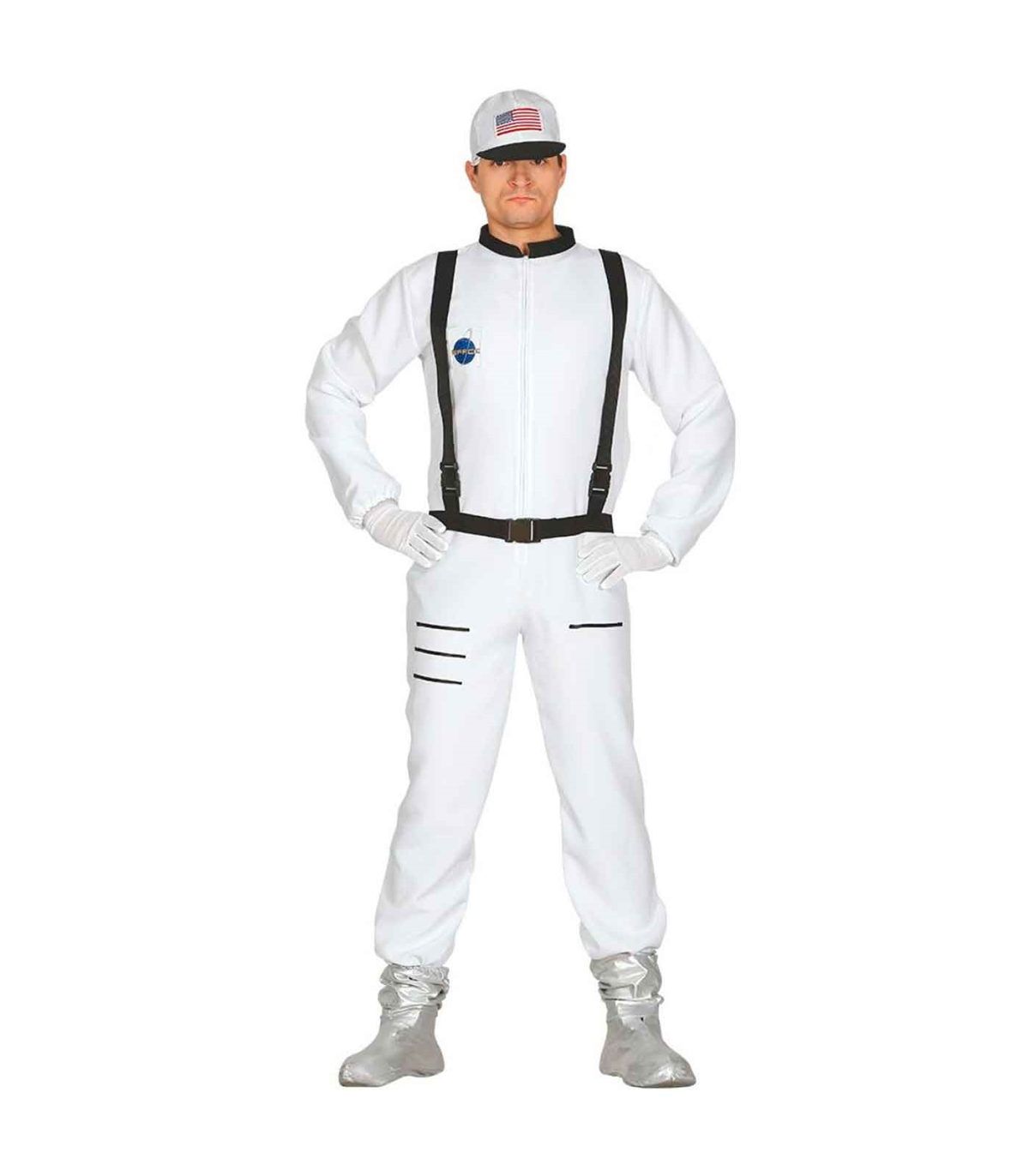 Beistle - Accesorios de disfraz para hombre, talla única, para fiesta  nocturna, color blanco, 1 par de EE. UU