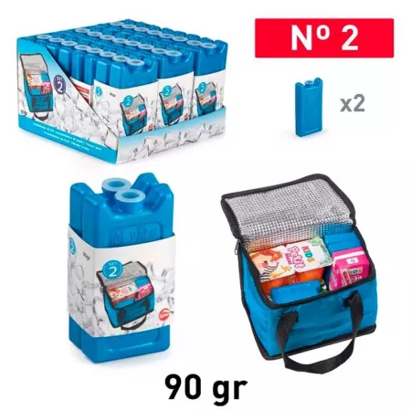 Pack 4 Acumuladores Frío 90g Mantén Fresco tu Nevera Portátil Pack 4 Acumuladores Frío 90g Mantén Fresco tu Nevera Portátil