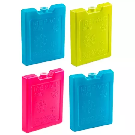 Pack 4 Acumuladores Frío 260g para Nevera Portátil Fácil