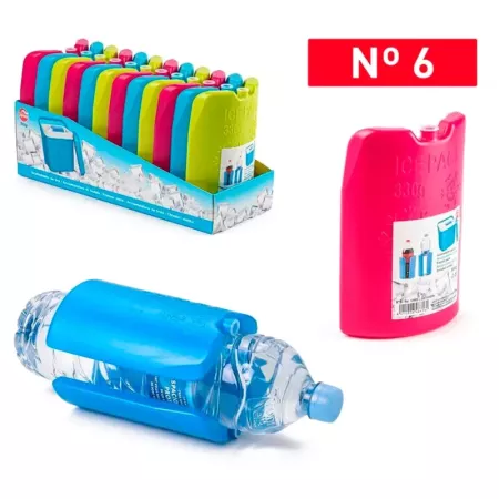 Pack 4 Acumuladores Frío Nº6 330G para Nevera Portátil