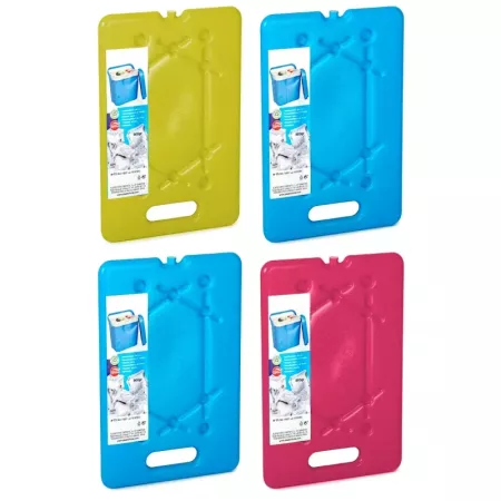 Pack 4 Acumuladores Frío 800G Plástico Para Nevera Portátil