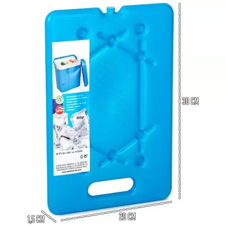 Pack 4 Acumuladores Frío 800G Plástico Para Nevera Portátil
