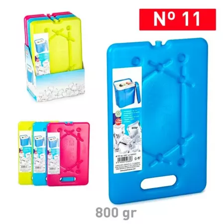 Pack 4 Acumuladores Frío 800G Plástico Para Nevera Portátil