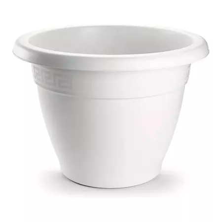 Tradineur - Maceta Redonda "Terracota" - Fabricado en Plástico - Macetero apto para Exterior e Interior del hogar - Ø 40 cm - Co