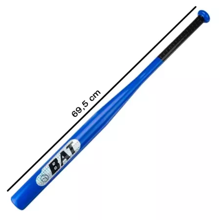 Bate de béisbol azul 69,5 cm con agarre antideslizante