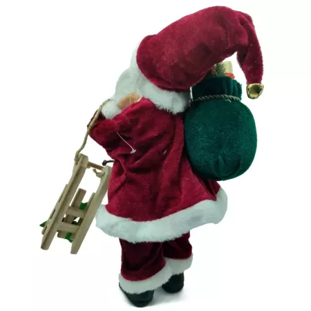 Figura Papá Noel Charles 30 cm - Decoración Navideña Hogar