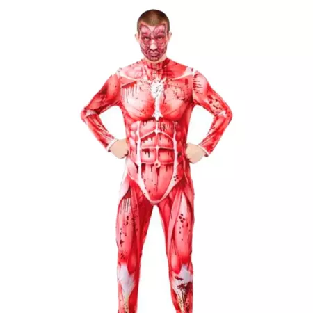Disfraz Músculos Sangrientos Adulto Talla L para Halloween
