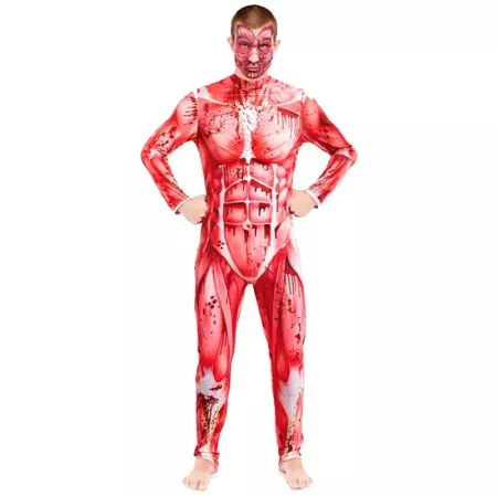 Disfraz Músculos Sangrientos Adulto Talla L para Halloween