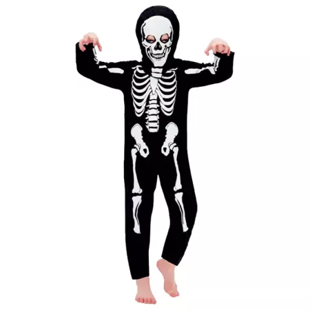 Disfraz Esqueleto Infantil 7-9 Años para Halloween y Carnaval