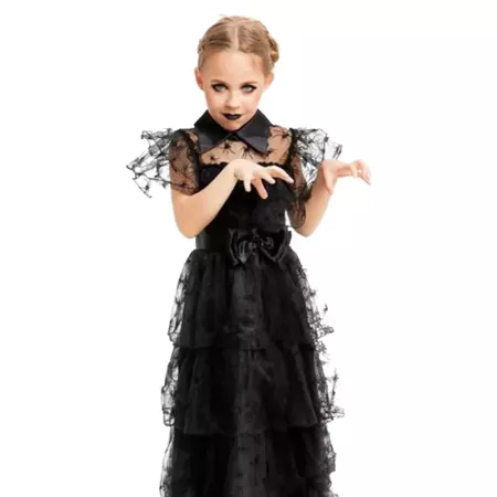 Disfraz Gótica Infantil 5-6 Años | Halloween y Carnaval