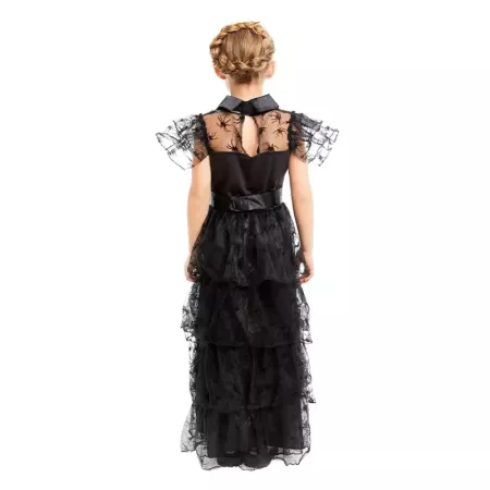 Disfraz Gótica Infantil 7-9 Años | Perfecto Halloween & Carnaval