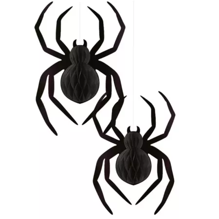 Pack 2 Arañas de Papel Negras para Halloween – Fácil y Terrorífico Pack 2 Arañas de Papel Negras para Halloween – Fácil y Terrorífico