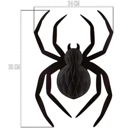 Pack 2 Arañas de Papel Negras para Halloween – Fácil y Terrorífico Pack 2 Arañas de Papel Negras para Halloween – Fácil y Terrorífico