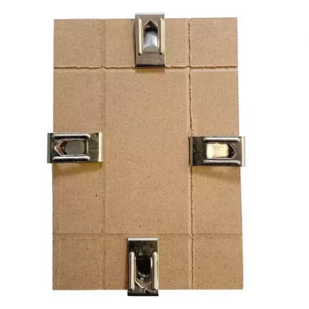 Marco Metacrilato 15x20 cm con Cierre de 4 Clips Durable Marco Metacrilato 15x20 cm con Cierre de 4 Clips Durable