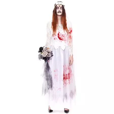 Disfraz Novia Muerta XL Adulto | Halloween y Carnaval Disfraz Novia Muerta XL Adulto | Halloween y Carnaval