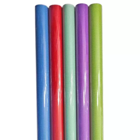 Pack 5 Rollos Papel Regalo Mil Rayas 70x200 cm Color Aleatorio Pack 5 Rollos Papel Regalo Mil Rayas 70x200 cm Color Aleatorio