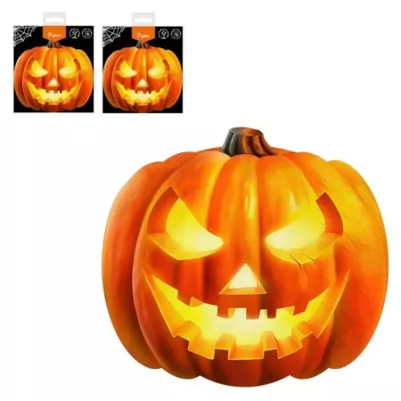 Tradineur - Pack de 40 servilletas de papel con forma de calabaza, doble capa, biodegradables, reciclables, fiestas, decoración