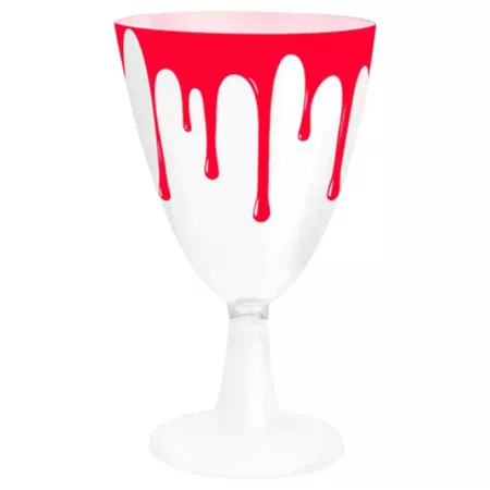 Pack 6 Copas Halloween Sangre Desechables y Reciclables