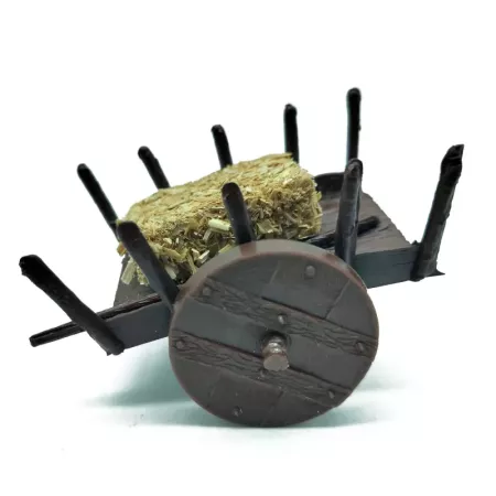 Figura de Carro para Belén de Navidad | Adorno Divertido Figura de Carro para Belén de Navidad | Adorno Divertido