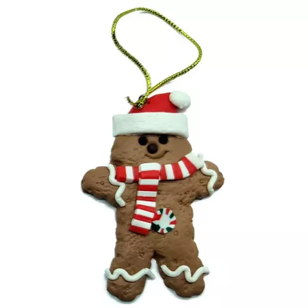 Pack 3 Colgantes Galletas Jengibre Navidad 9 cm