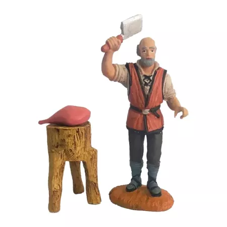 Figura de Carnicero para Belén 10 cm - Adorno Navideño