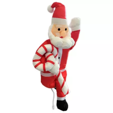 Muñeco de Papa Noel 60 cm con Caramelo – Decoración Navidad