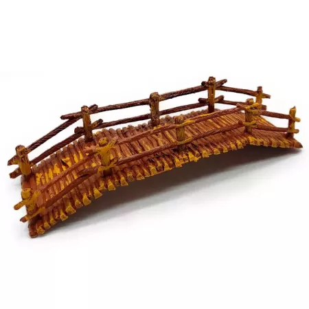 Puente de Troncos para Belén 20 cm - Adorno Navidad Tradicional Puente de Troncos para Belén 20 cm - Adorno Navidad Tradicional
