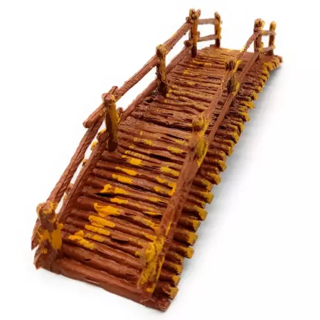 Puente de Troncos para Belén 20 cm - Adorno Navidad Tradicional Puente de Troncos para Belén 20 cm - Adorno Navidad Tradicional