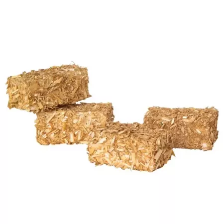 Pack 4 Pacas de Paja para Belén Tradicional – Navidad 4,5x3x1,5 cm