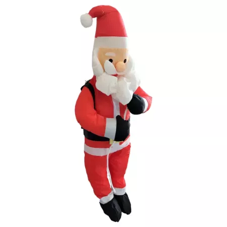 Muñeco Papa Noel 90 cm Decoración Navideña Poliéster