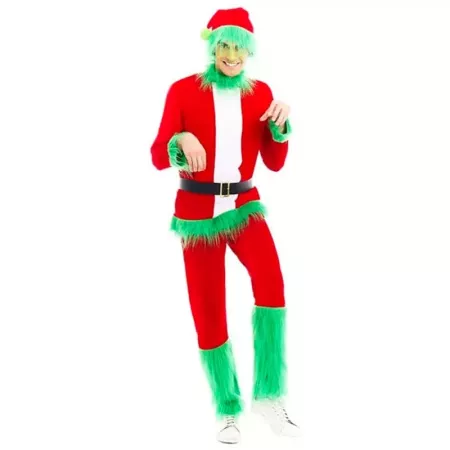 Disfraz Duende Verde Gruñón XL - Carnaval, Navidad y Halloween