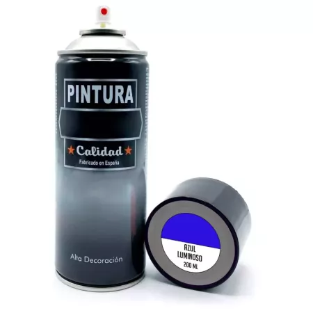 Spray pintura azul luminoso 200 ml para madera y más Spray pintura azul luminoso 200 ml para madera y más