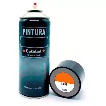 Spray pintura cobre 200 ml ideal para madera y metal Spray pintura cobre 200 ml ideal para madera y metal