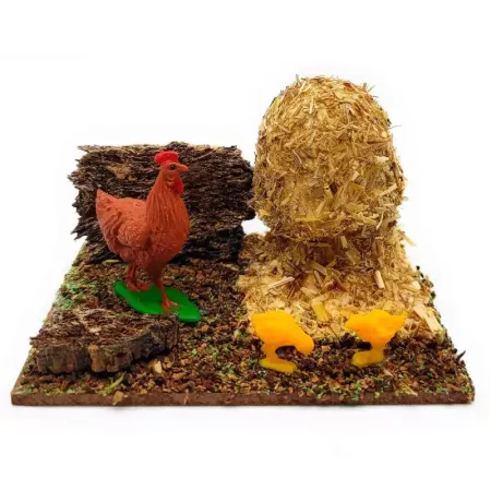 Figuras de resina para Belén 7x7,5x10,5 cm - Navidad única