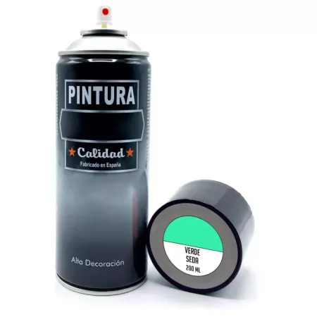 Tradineur - Bote de Pintura en Spray - Fabricado en España - Ideal para cualquier superficie, Madera, Metal, Cartón, Piedra o Ce