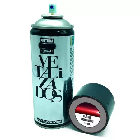 Tradineur - Bote de Pintura en Spray - Fabricado en España - Ideal para cualquier superficie, Madera, Metal, Cartón, Piedra o Ce