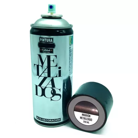 Tradineur - Bote de Pintura en Spray - Fabricado en España - Ideal para cualquier superficie, Madera, Metal, Cartón, Piedra o Ce