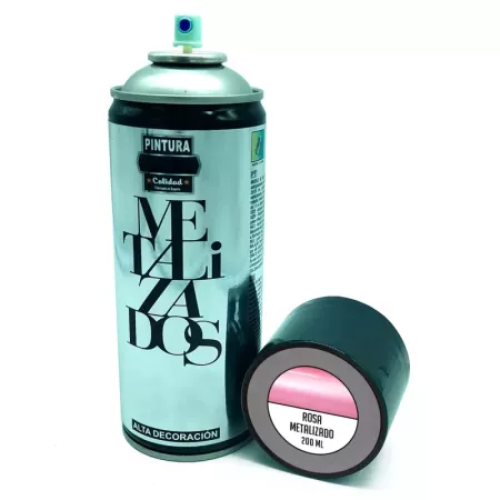 Tradineur - Bote de Pintura en Spray - Fabricado en España - Ideal para cualquier superficie, Madera, Metal, Cartón, Piedra o Ce