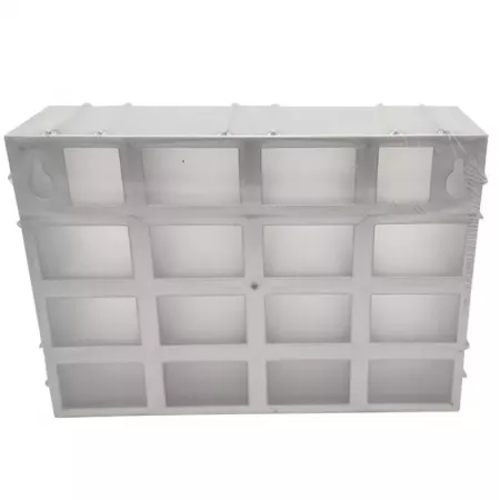 Organizador 16 Cajones Transparente Apilable, Plástico Resistente Organizador 16 Cajones Transparente Apilable, Plástico Resistente