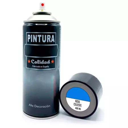 Spray Azul Celeste 400ml para Madera, Metal y Más Spray Azul Celeste 400ml para Madera, Metal y Más