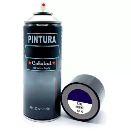 Tradineur - Bote de Pintura en Spray - Fabricado en España - Ideal para cualquier superficie, Madera, Metal, Cartón, Piedra o Ce