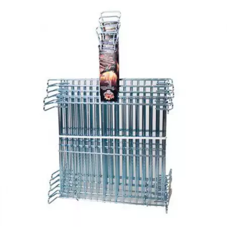 Parrilla Doble Portátil 45x45 cm | Perfecta para Camping Parrilla Doble Portátil 45x45 cm | Perfecta para Camping