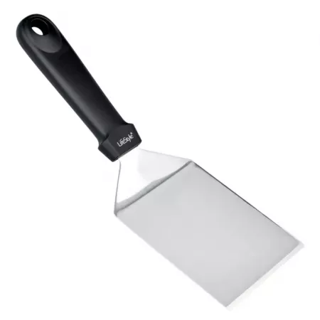 Espátula de acero inoxidable duradera con mango colgador fácil Espátula de acero inoxidable duradera con mango colgador fácil