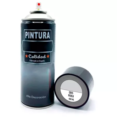Tradineur - Bote de Pintura en Spray - Fabricado en España - Ideal para cualquier superficie, Madera, Metal, Cartón, Piedra o Ce