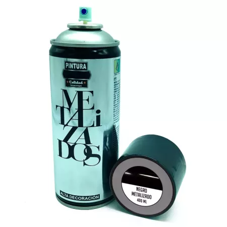 Tradineur - Bote de Pintura en Spray - Fabricado en España - Ideal para cualquier superficie, Madera, Metal, Cartón, Piedra o Ce